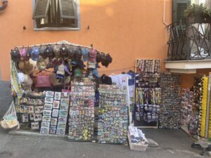 Negozio di souvenir a Manarola