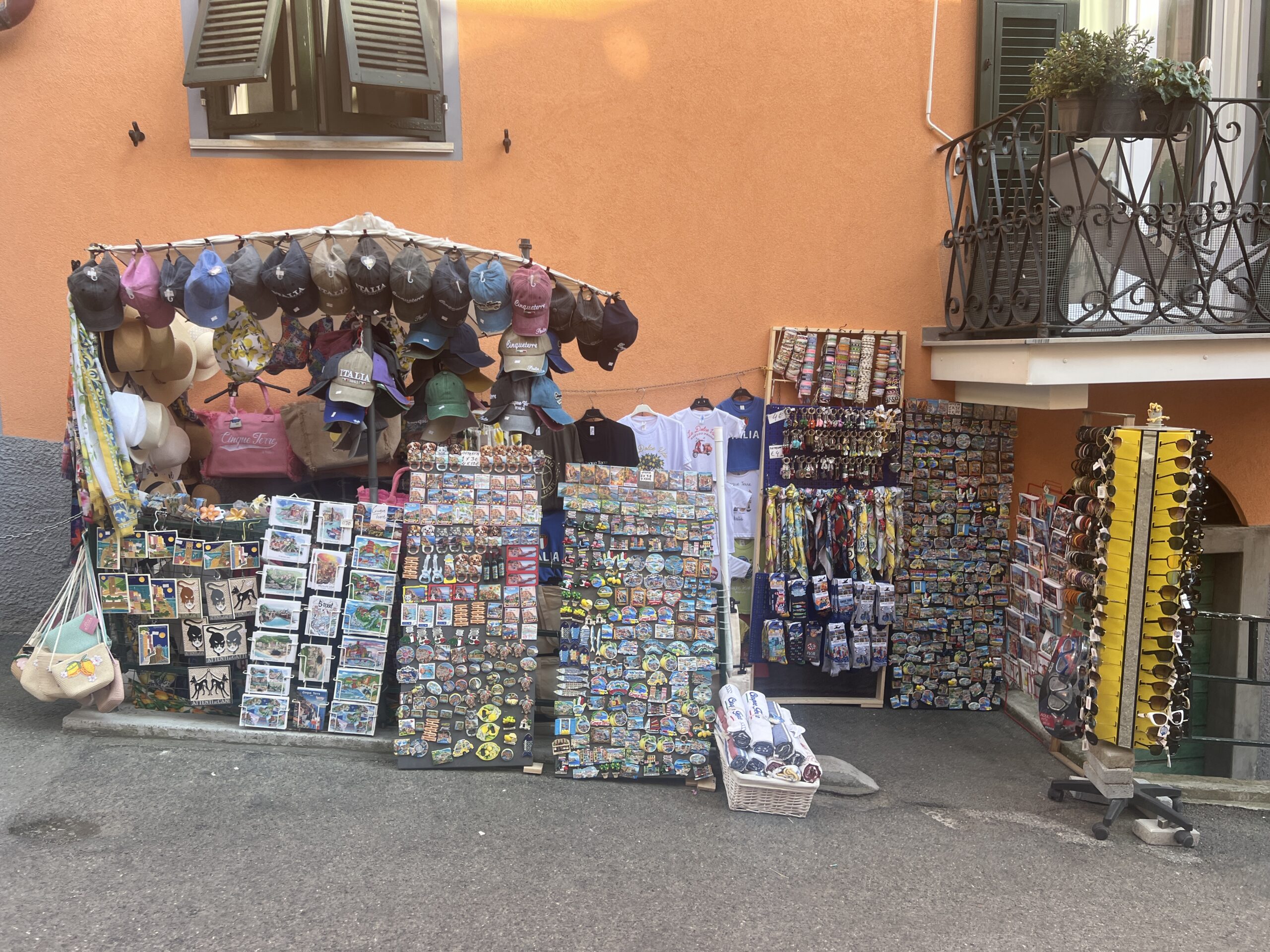 Negozio di souvenir a Manarola